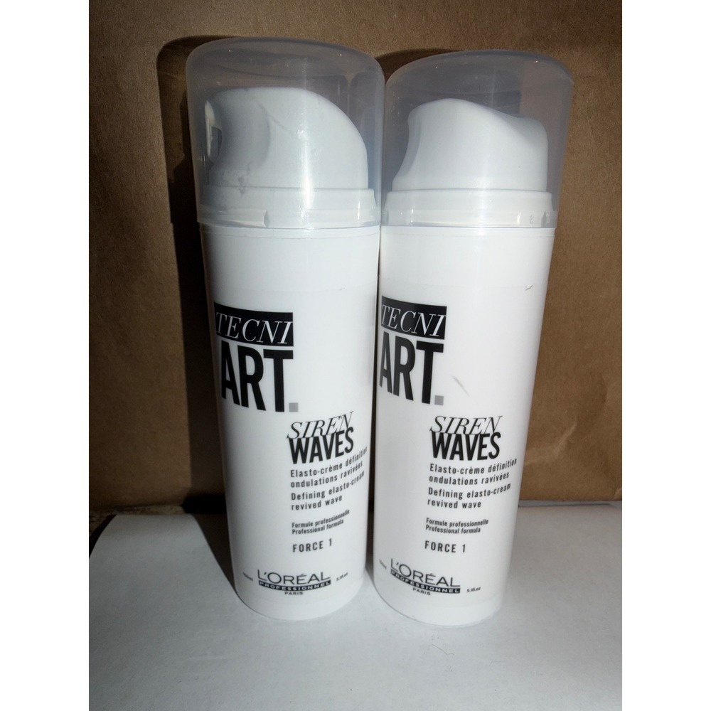 Loreal Tecni Art Siren Waves Defining Elasto Cream Force 1 hair care curly curl